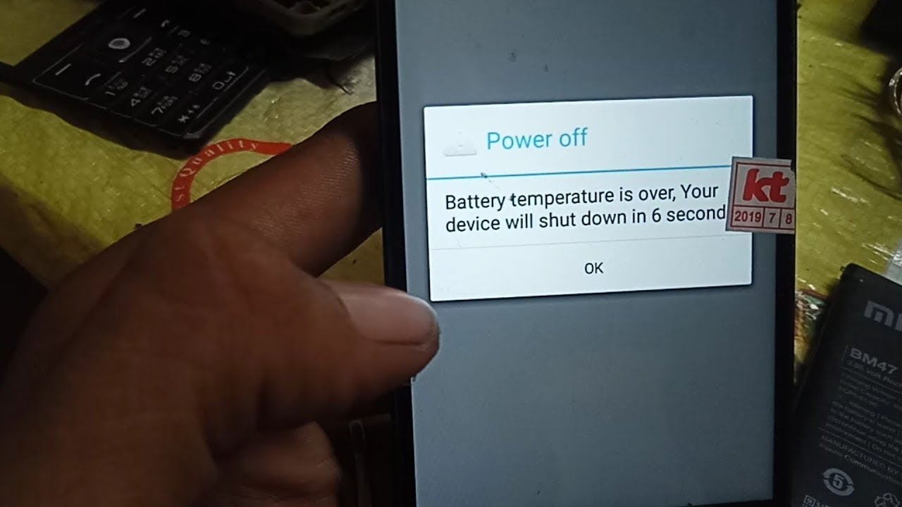 Mi Redmi 4 4x Battery Temperature Is Over Your Device Will Shut Down Youtube