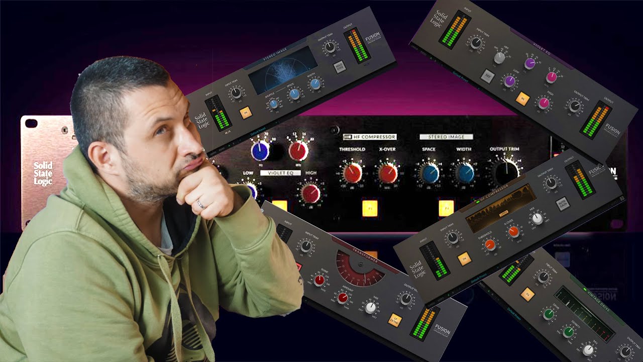 SSL Fusion Vs Fusion Plugins (Analogico vs digitale) - YouTube