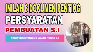 INILAH PERSYARATAN MEMBUAT ID ATLET BULUTANGKIS ‼️ MELALUI S.I PBSI #viral #trending #infopenting