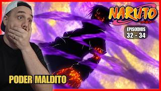 ¡SASUKE DESPERTÓ… PERO YA NO PARECÍA ÉL! 😨 | Reacción a NARUTO Ep. 32-34