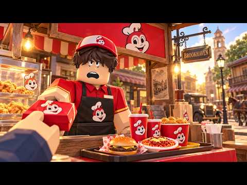 NAGTINDA AKO ng JOLLIBEE sa NAKARAAN! |Brookhaven RP (Roblox)