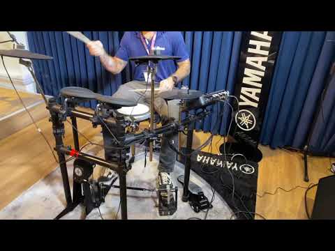Testando a bateria eletrônica da Yamaha DTX6K-X