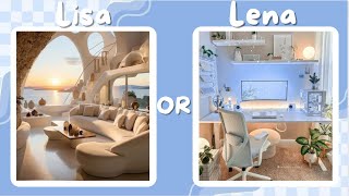 Lisa or Lena (house, rooms, living room edition)