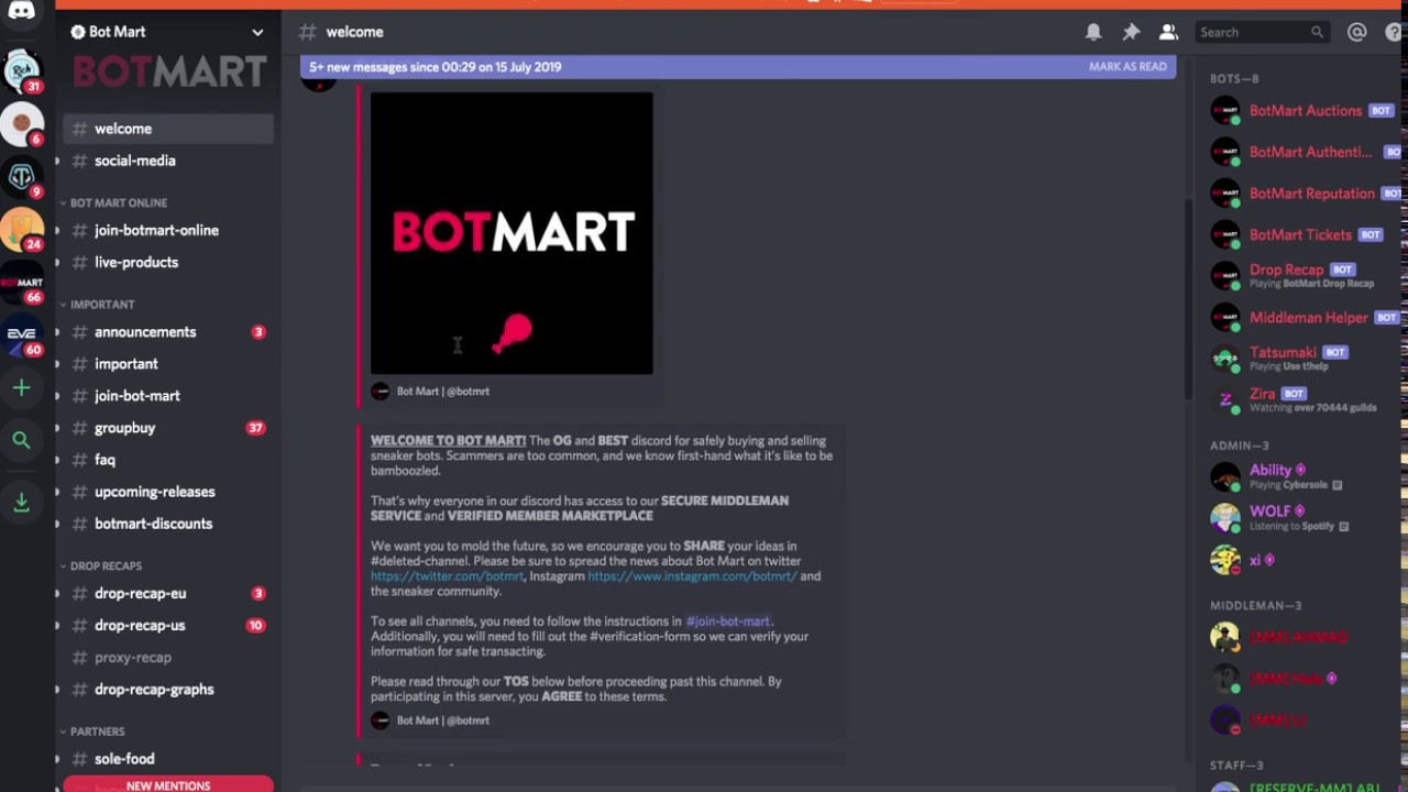 How To Buy Your First Sneaker Bot! BotMart!