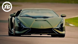 Chris Harris vs Lamborghini Sián | 800bhp + hyperhybrid Lambo | Top Gear Series 30