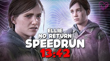 No Return Speedrun (13:42.7) - Standard Run on Grounded mode as Ellie
