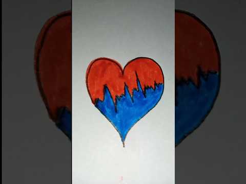 My Lovely Heart 02 Shortvideo Drawing Art Viral