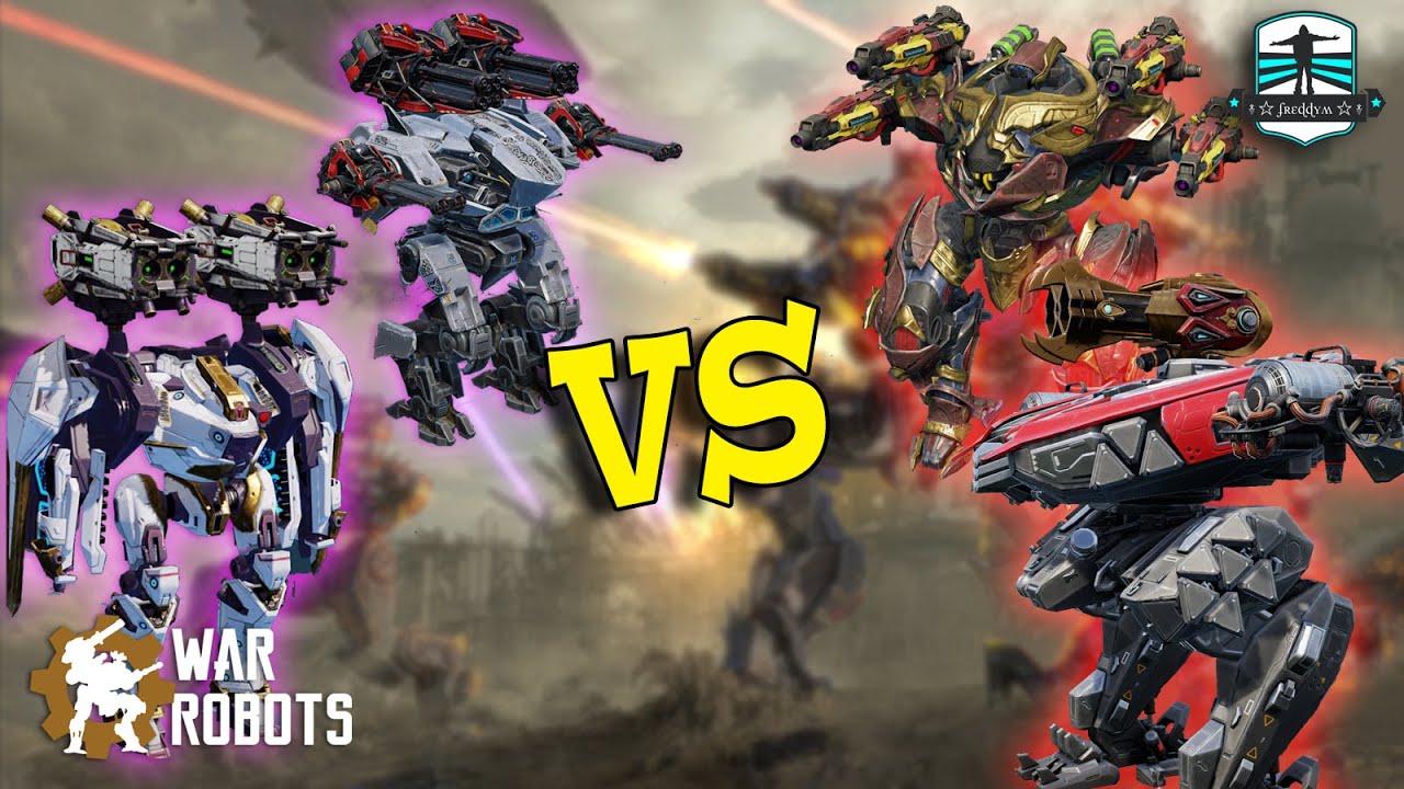 Seraph vs Hawk - Comparison - War Robots 4K Ultra HD
