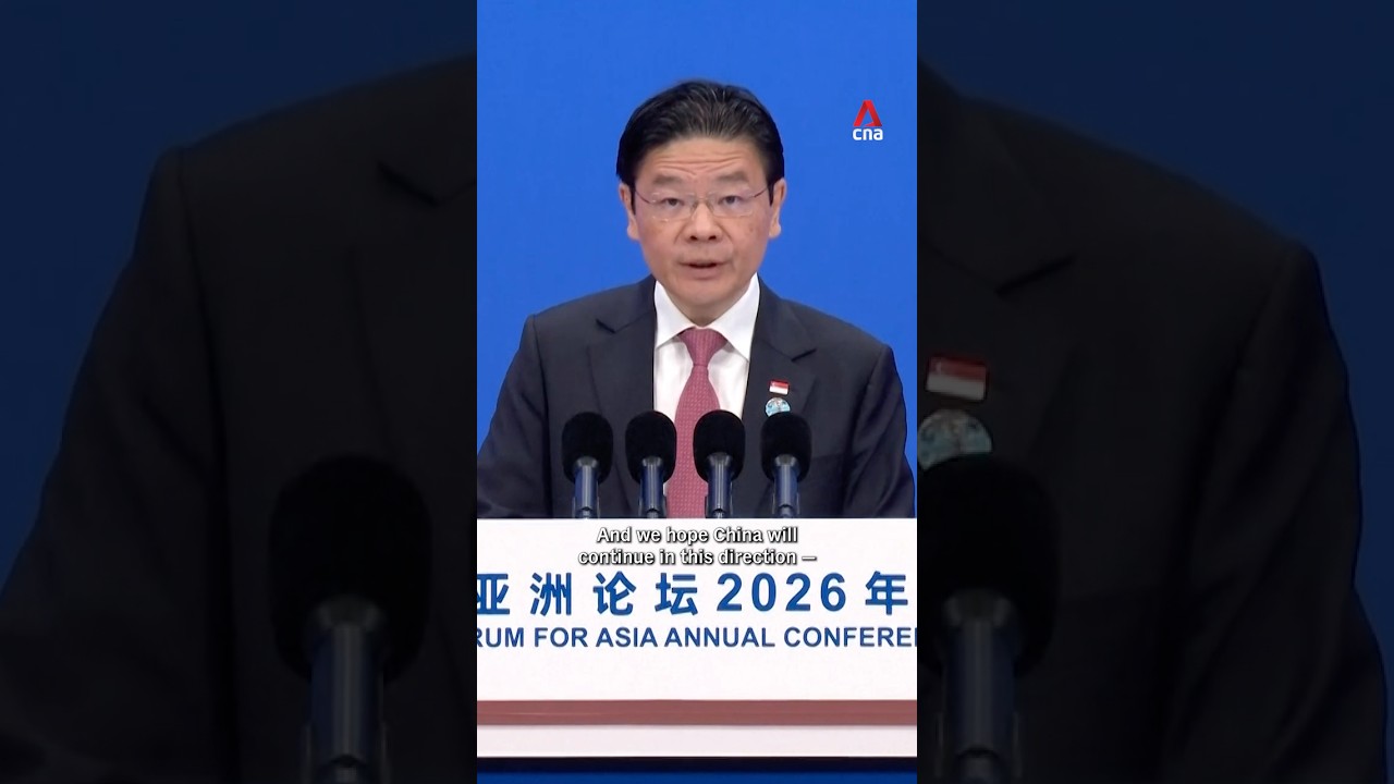 PM Wong urges China to champion open, rules-based trade amid global tensions