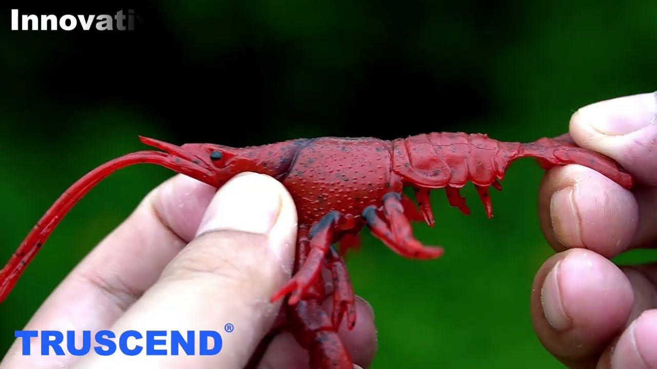 Duramax Pre-Rigged Soft Fishing Lures | BKK Hook | Dark Color | Balanc   Truscend Fishing