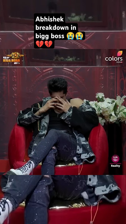 💔😭Abhishek break down in bigg Boss😭isha malviya proposes to samarth jurel in bigg Boss💔