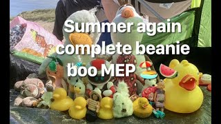 SUMMER AGAIN COMPLETE BEANIE BOO MEP (FW)