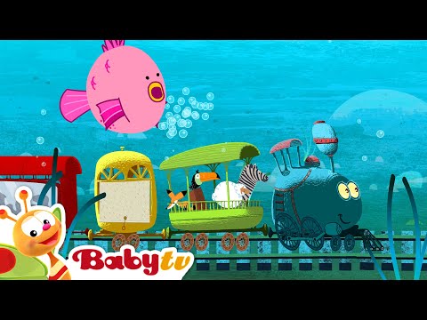 Contando Patos O Trem Dos Animais Números Para Crianças BabyTVBR 