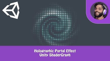 Holographic Portal Effect - Unity ShaderGraph tutorial