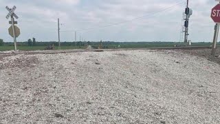 Changes noticed at Amtrak derailment crossing in Mendon, Missouri