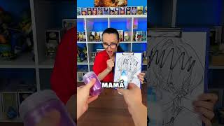 Estos padres participaron en un concurso de dibujo