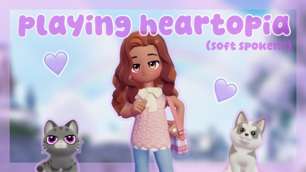 Playing Heartopia!💜 (Soft spoken?) 