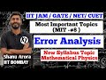 IIT JAM 2026 Syllabus changes || IIT JAM Physics Error Analysis || IIT JAM Physics Free Crash Course