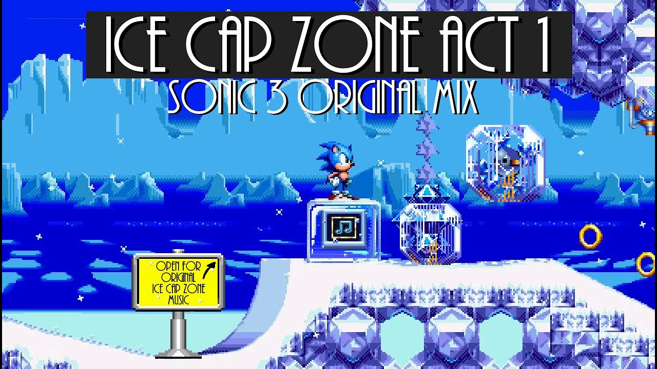 Sonic Origins Ice Cap Zone Act 1 (Sonic 3 Remix) YouTube