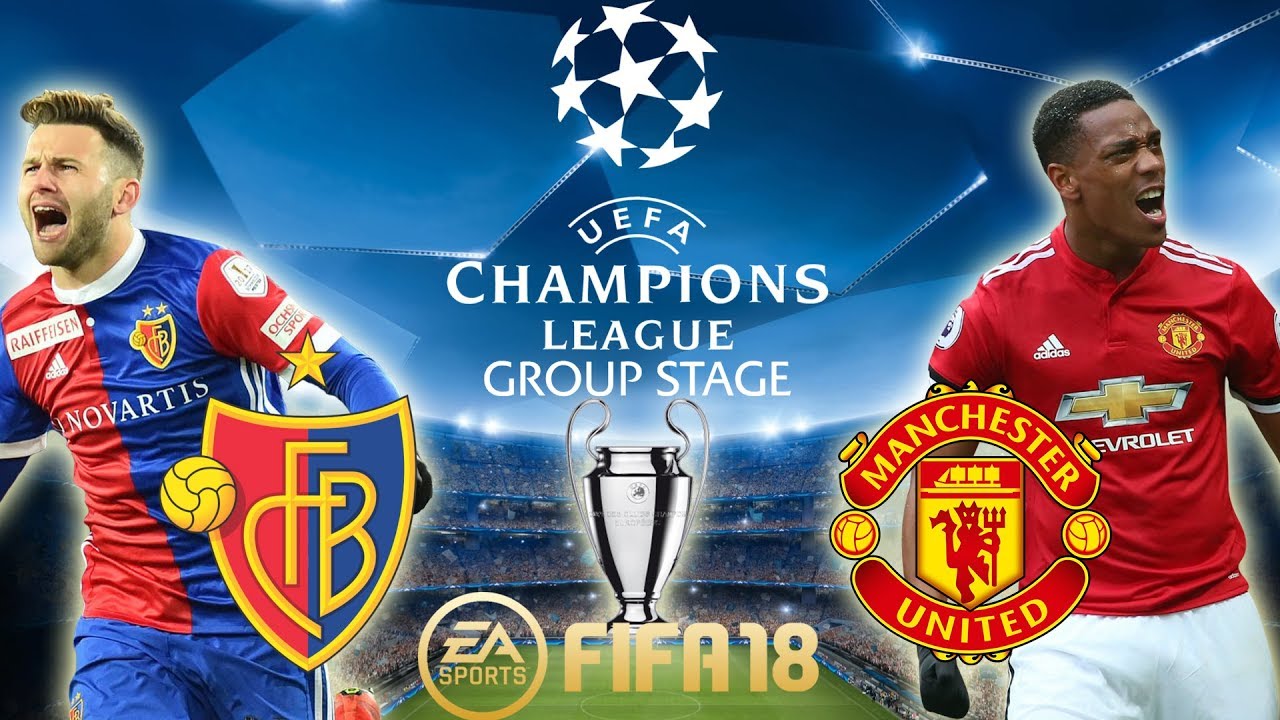 FIFA 18 FC Basel vs Manchester United | Champions League Group Stage 2017/18 | PS4 Full Match