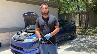 I FIXED MY AC AC Compressor Replacement Evap and Recharge - Honda Civic Mugen SI 8th gen l EP 12