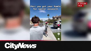 ‘Senior assassin’ game prompts high school lockdown in southern Alberta: RCMP