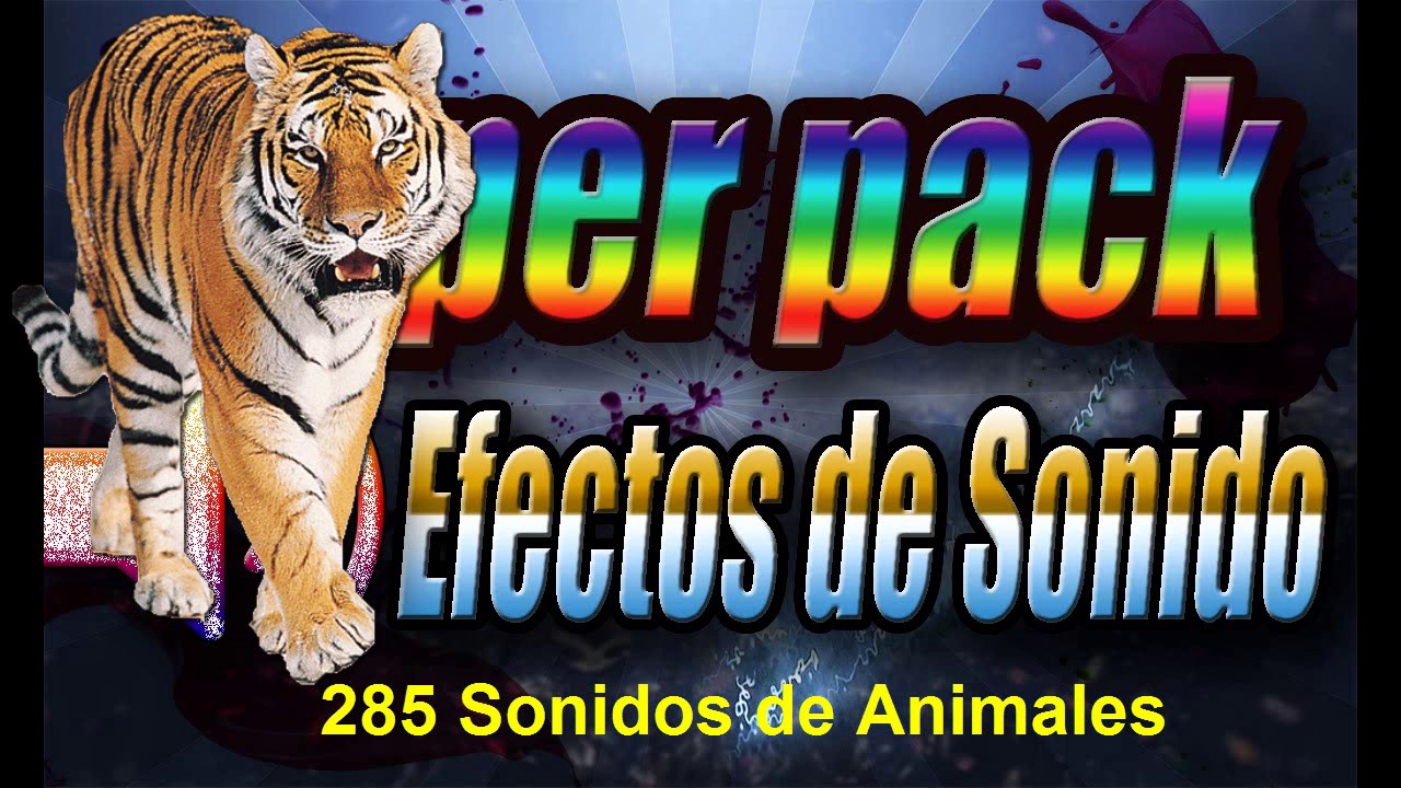 Pack de efectos de sonidos sin copyright Animales Sound Effect Industry - YouTube