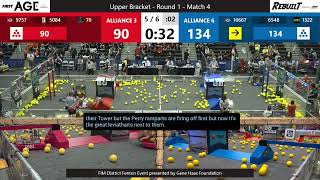 Match 4 (R1) - FIM District Fenton Event presented by Gene Haas Foundation