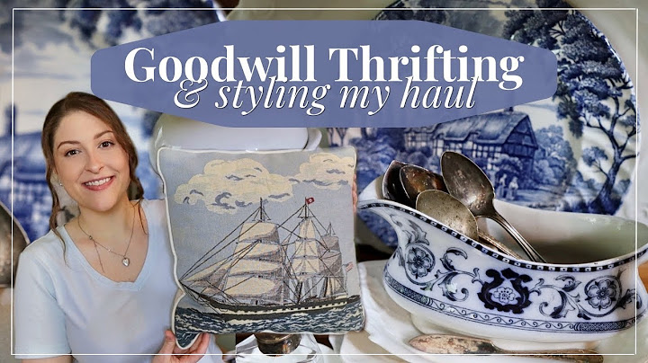 WHAT A SURPRISE! GOODWILL THRIFTING & STYLED THRIFT HAUL! | Thrift With Me, Home Decor, Summer Decor