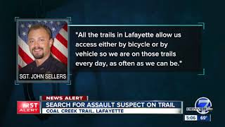 Police still searching for man suspected of sexually assaulting teen on Coal Creek Trail