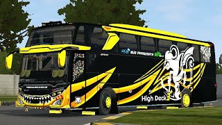 SHARE LIVERY JB3 KECE🤓🤙|| BY ARDI PROJECT YT FREE #kodenamebussid #bussid #gaming #busindonesia screenshot 4