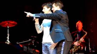 John Barrowman sings with partner Scott Gill :): Cardiff 13/11/2011