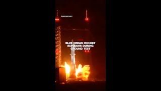 Blue Origin rocket explodes during ground test