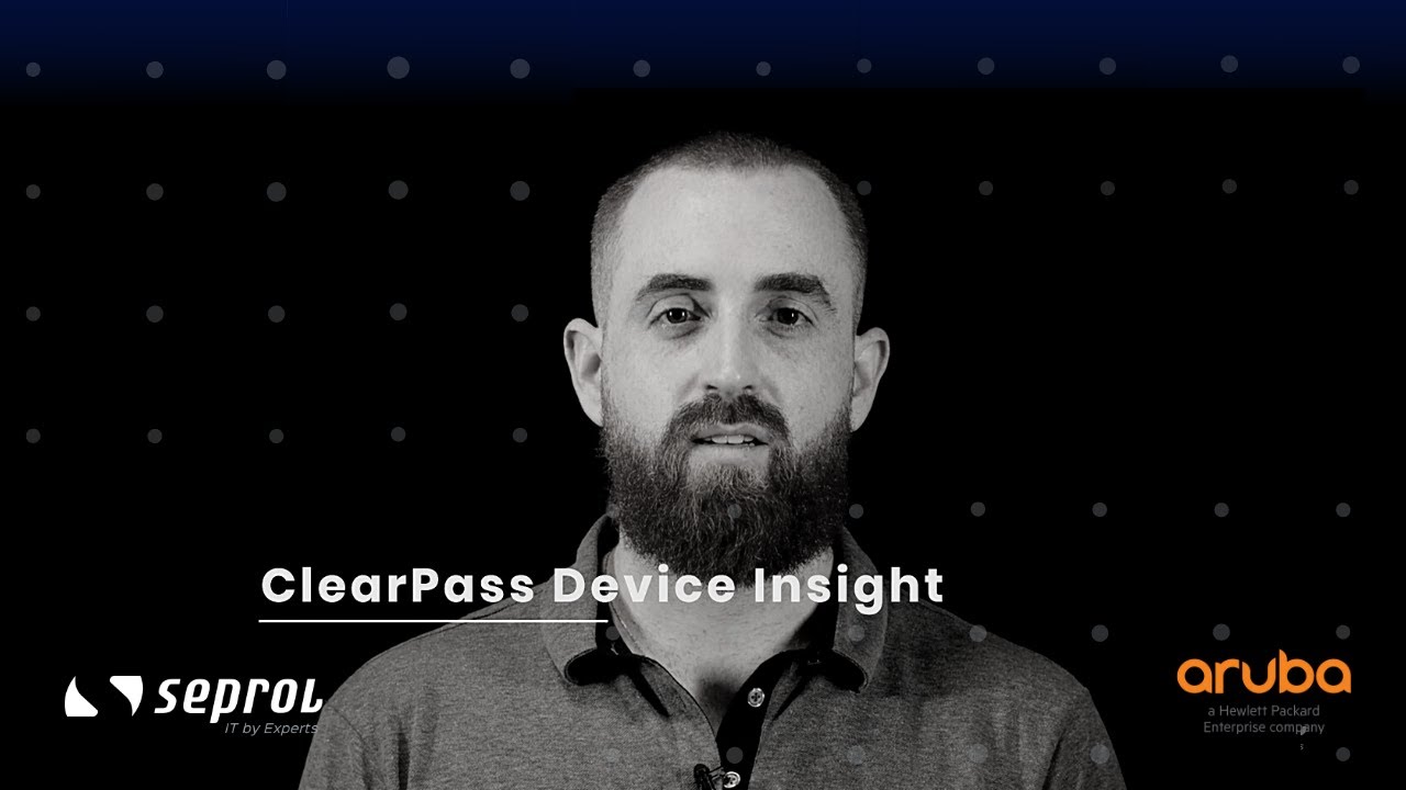 Aruba - Clearpass Device Insight - YouTube