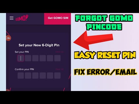 RESET YOUR GOMO PINCODE | PASSWORD Fix Error| Fast & Easy Tutorial | Part 2 | ZaiahTV