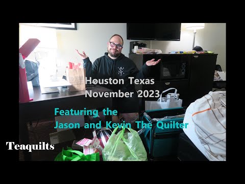 Teaquilts Hauls from Jason and Kevin at IQF Quilt Show