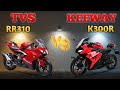 Who is the best bike // Keeway k300r vs TVS Apache rr300 in hindi |