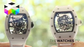 Richard Mille's Bubba Watson family: the RM038 and RM055