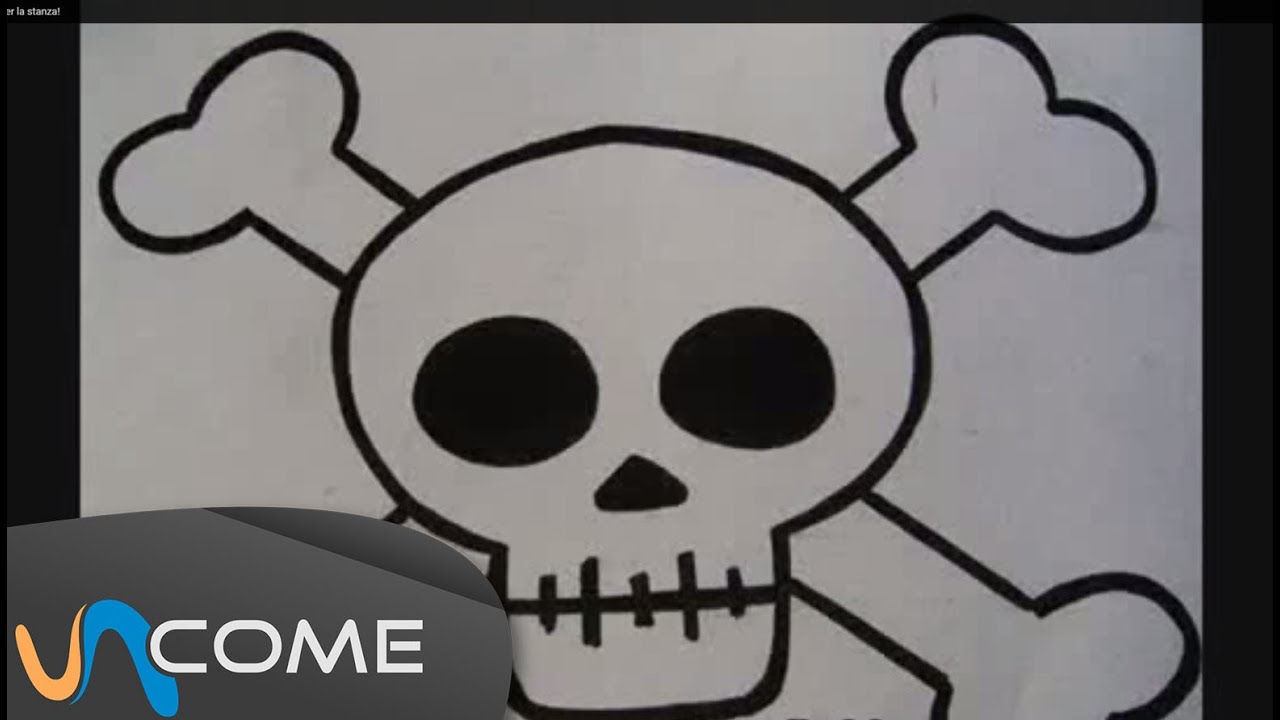 Disegnare un teschio per la stanza! youtube Disegna la tua cameretta