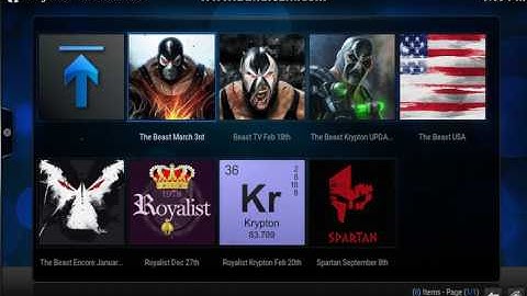 HOW TO INSTALL THE BEAST MARCH 3RD UPDATE ON KODI 16.1