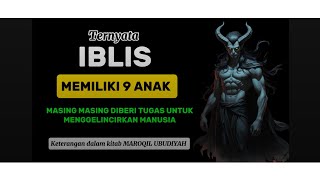 NAMA 9 ANAK IBLIS & TUGASNYA DALAM MENGGELINCIRKAN MANUSIA| Kitab Maroqil Ubudiyah Hal 18