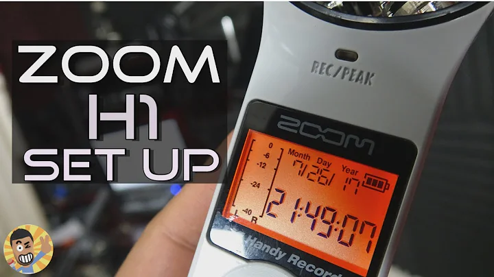 How to setup your Zoom H1