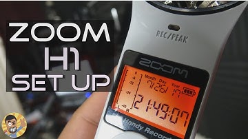How to setup your Zoom H1