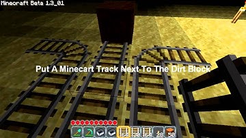 Minecraft | Minecart Booster Tutorial