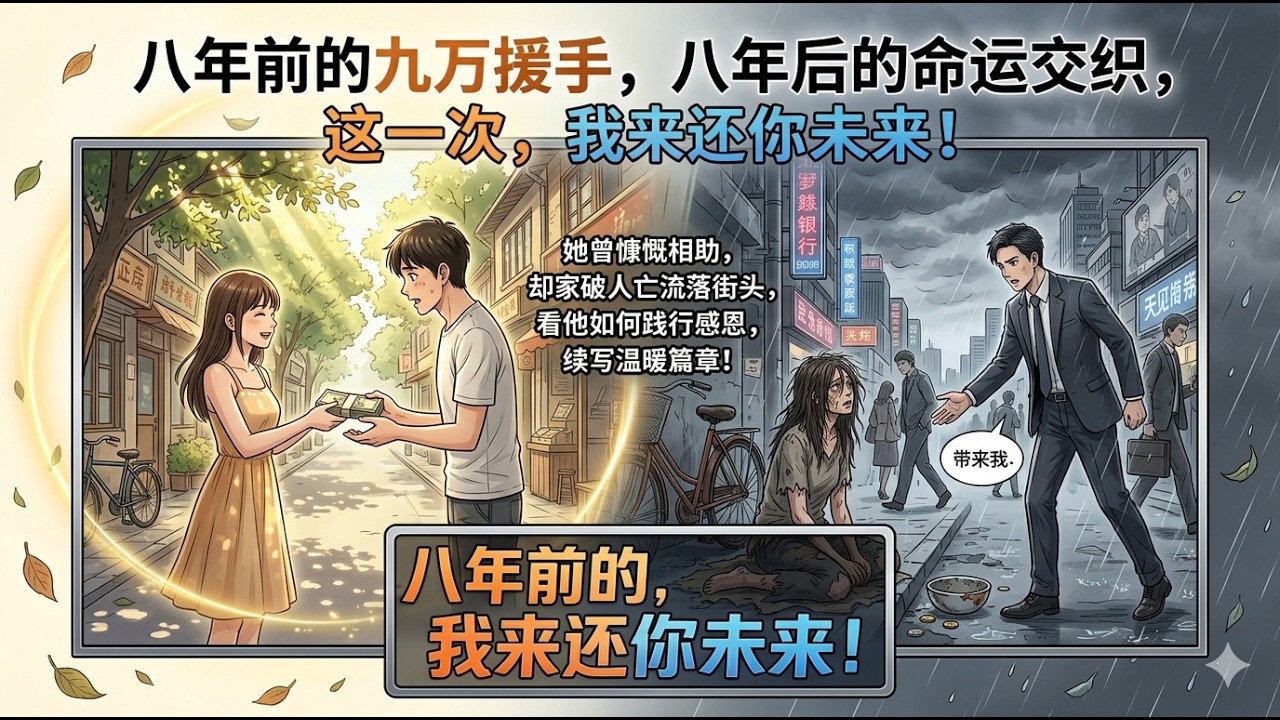 八年恩情：霸总寻回落难千金