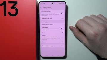OnePlus 13 - How to Turn On Fast Charging