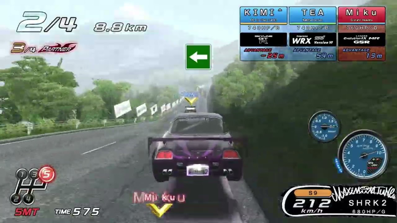WMMT5DX+ Event Mode + Double Distance- Hakone- 2v2- SHRK2 & Miku