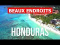 Vacaciones en Honduras | Playas, islas, naturaleza, ciudades | Vídeo 4k | Honduras desde el cielo