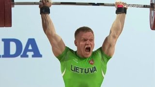 2016 European Weightlifting Championships, Men 94 kg  Тяжелая Атлетика. Чемпионат Европы(, 2016-04-15T19:43:02.000Z)