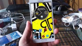 Samsung Galaxy Note 4 -customized Dodol Launcher screenshot 5